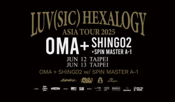 Shing02ＸOMA華麗組合現身台灣，致敬爵士嘻哈傳奇Nujabes